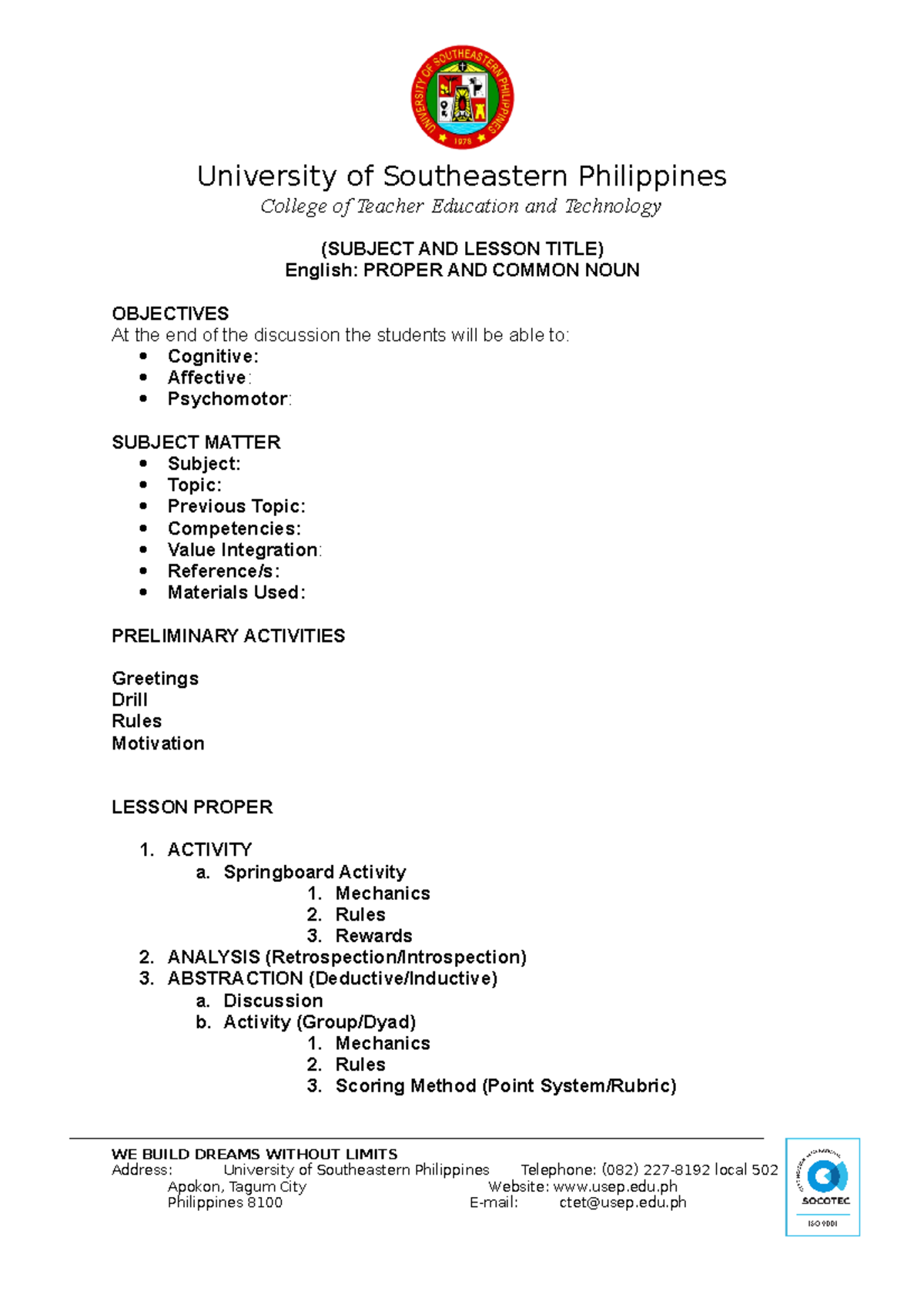 lesson-plan-format-format-university-of-southeastern-philippines