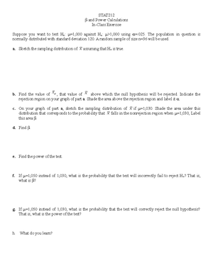 chapter 1 notes - Chapter I simple random sampling f. 33 Randon sample ...
