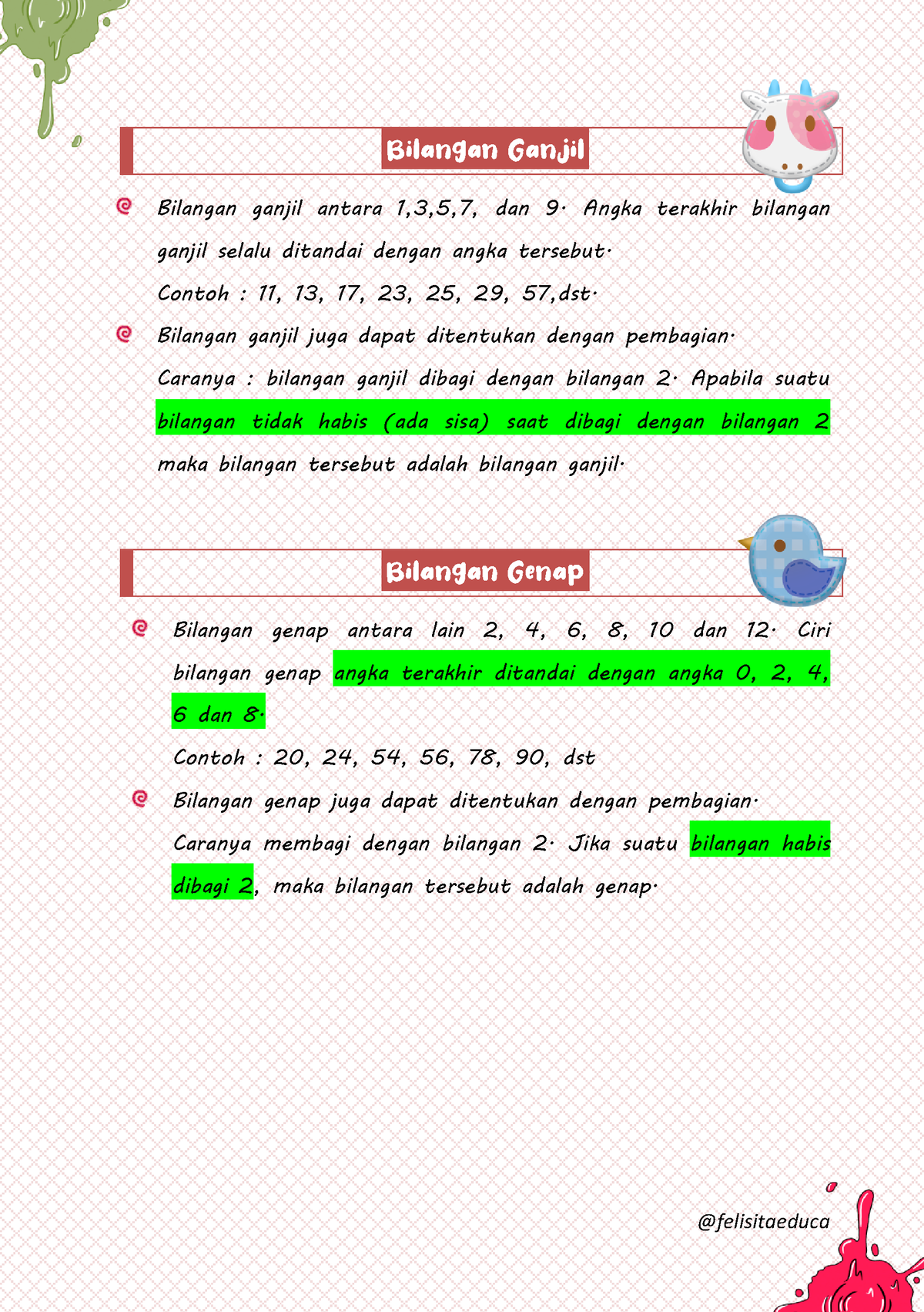 Catatan Math Sd Jenis Bilangan Ganjil Genap Romawi Bulat Dan Garis Bilangan Bilangan Ganjil 8488