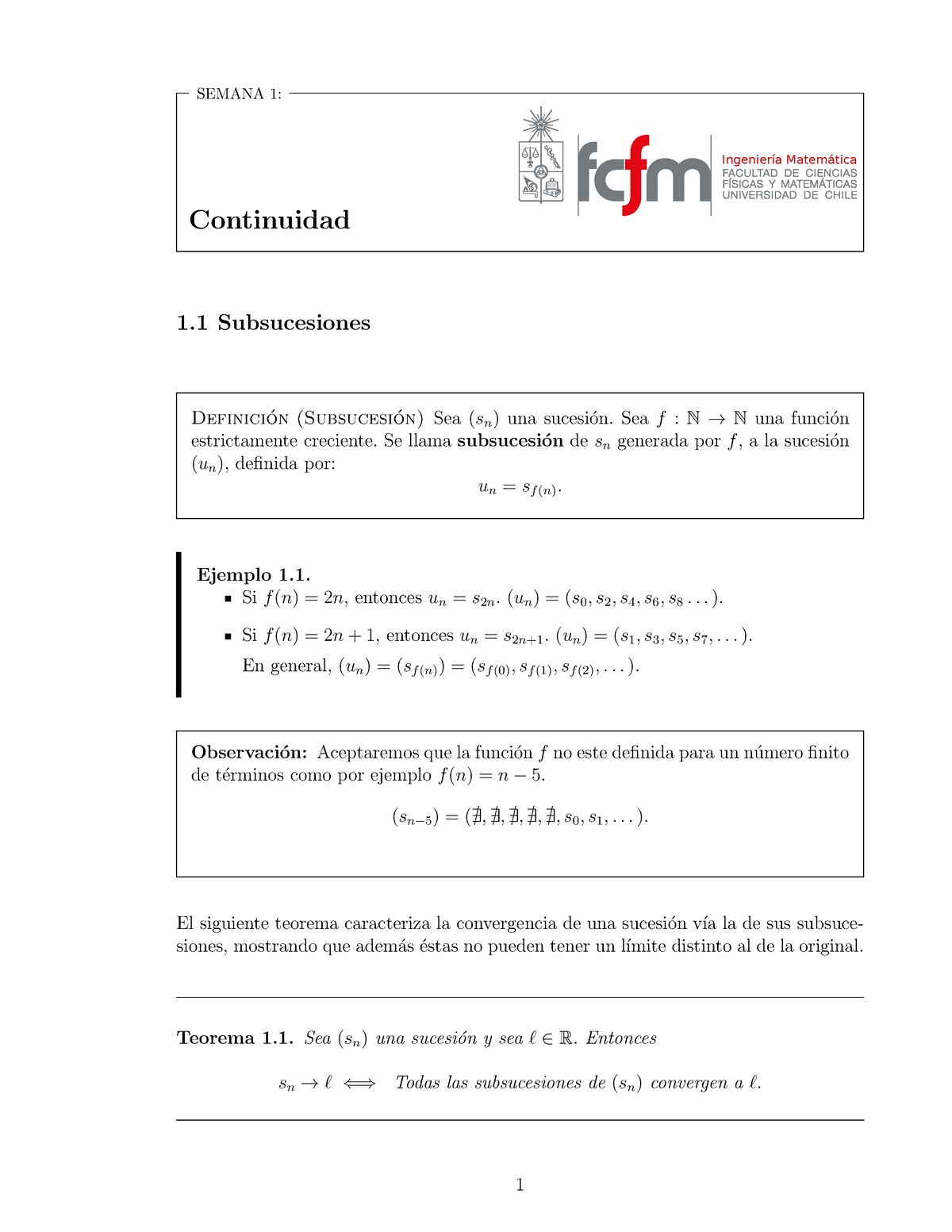 Apunte Ma N A Semana Ingenier A Matem Tica Continuidad