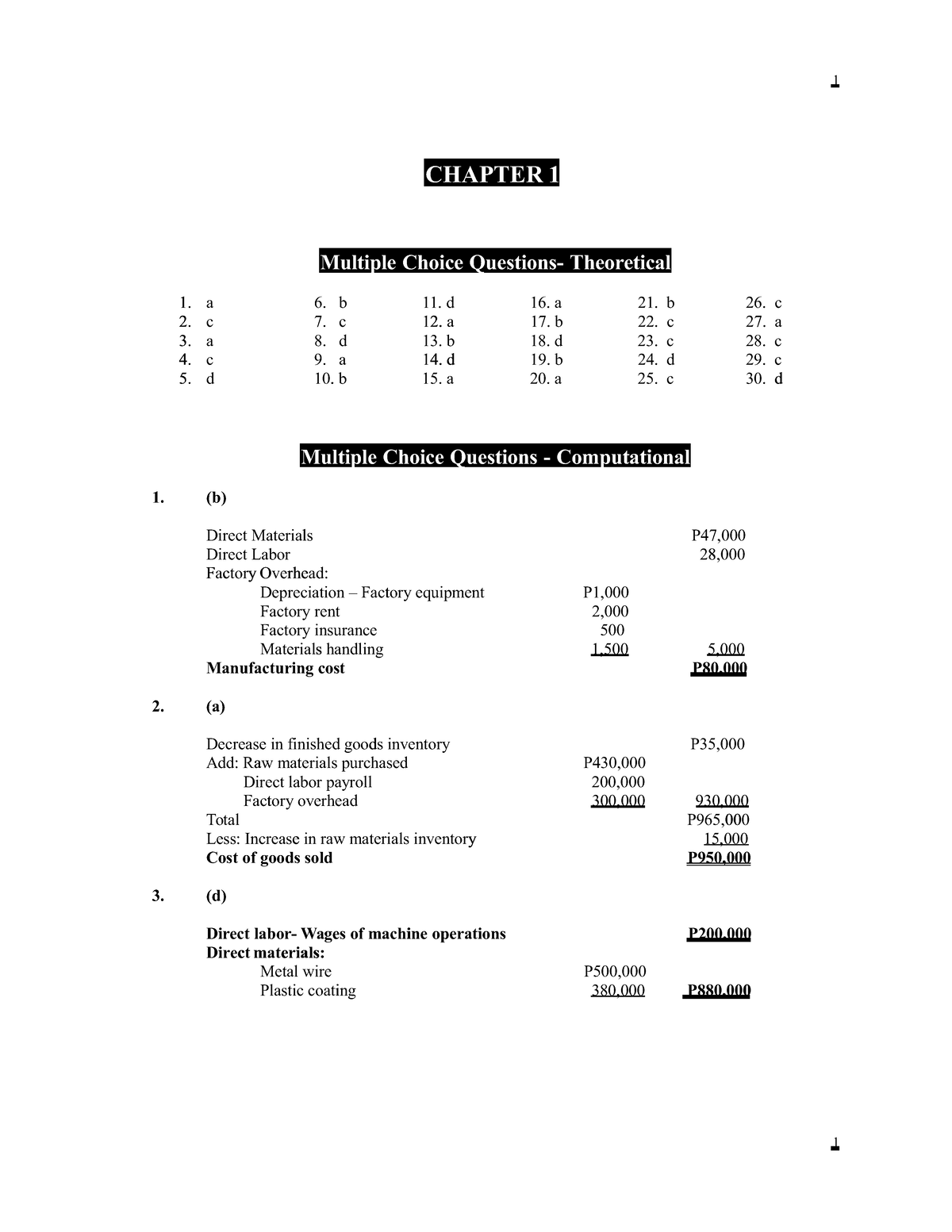 Chap.01 Guerrero - Helpful Notes On Cost Accounting - CHAPTER 1CHAPTER ...