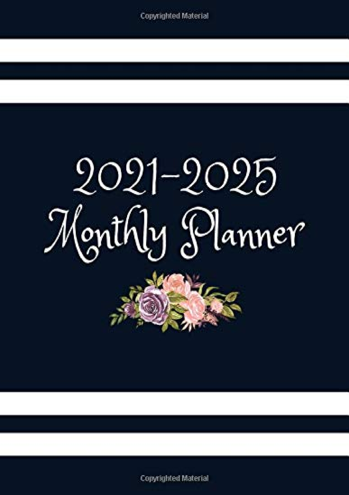 Read ebook [PDF] 20212025 Monthly Planner 5 Years Planner Calendar