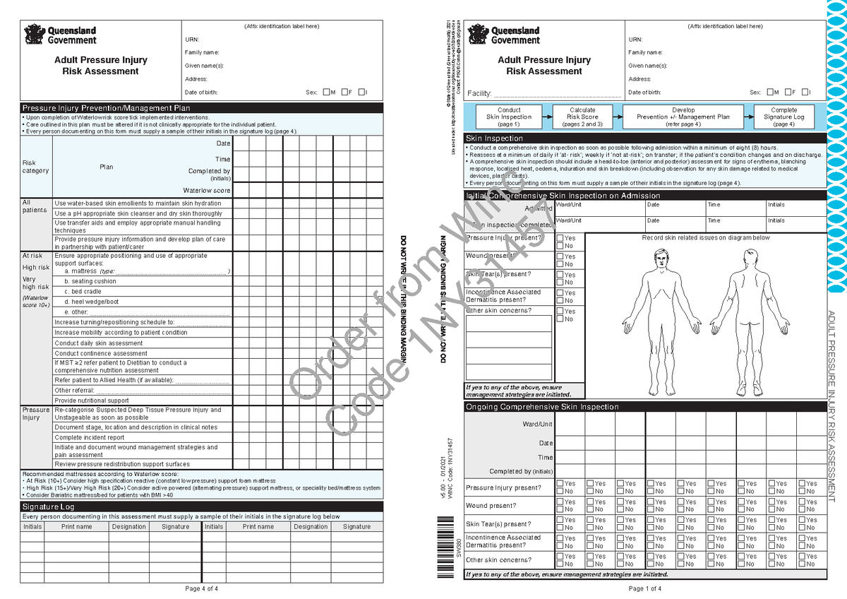 Pip-risk-assessment - Gybbn - (Affix identification label here) URN ...