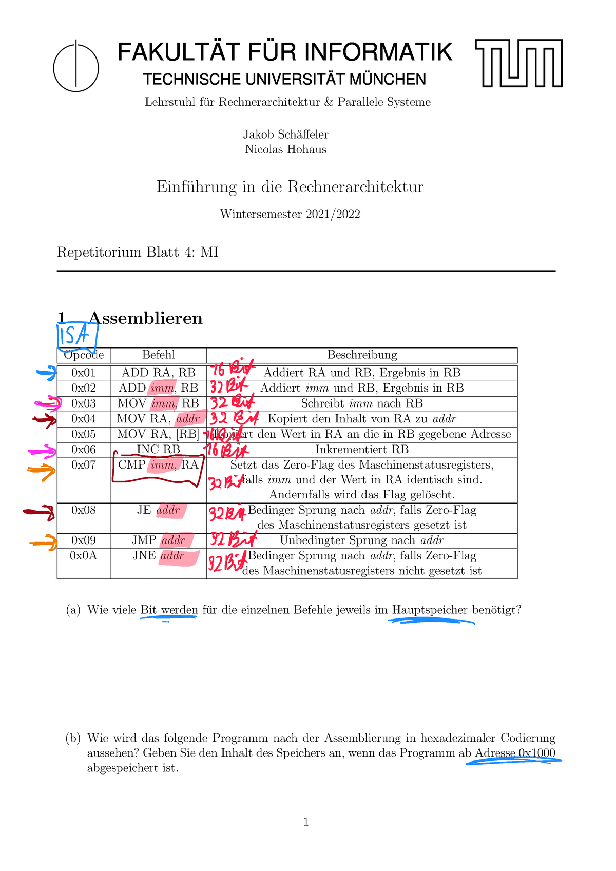 Era Rep04 Annotationen - Lehrstuhl F ̈ur Rechnerarchitektur & Parallele ...