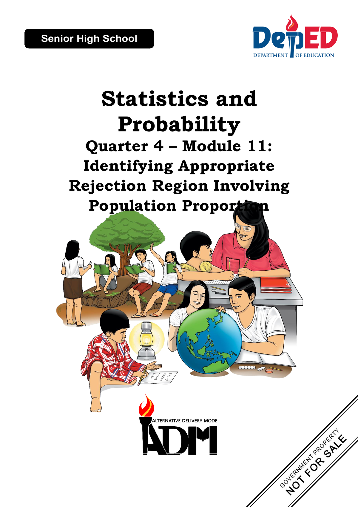 11-Statistics-and-Probability G11 Quarter-4 Module-11 - Studocu