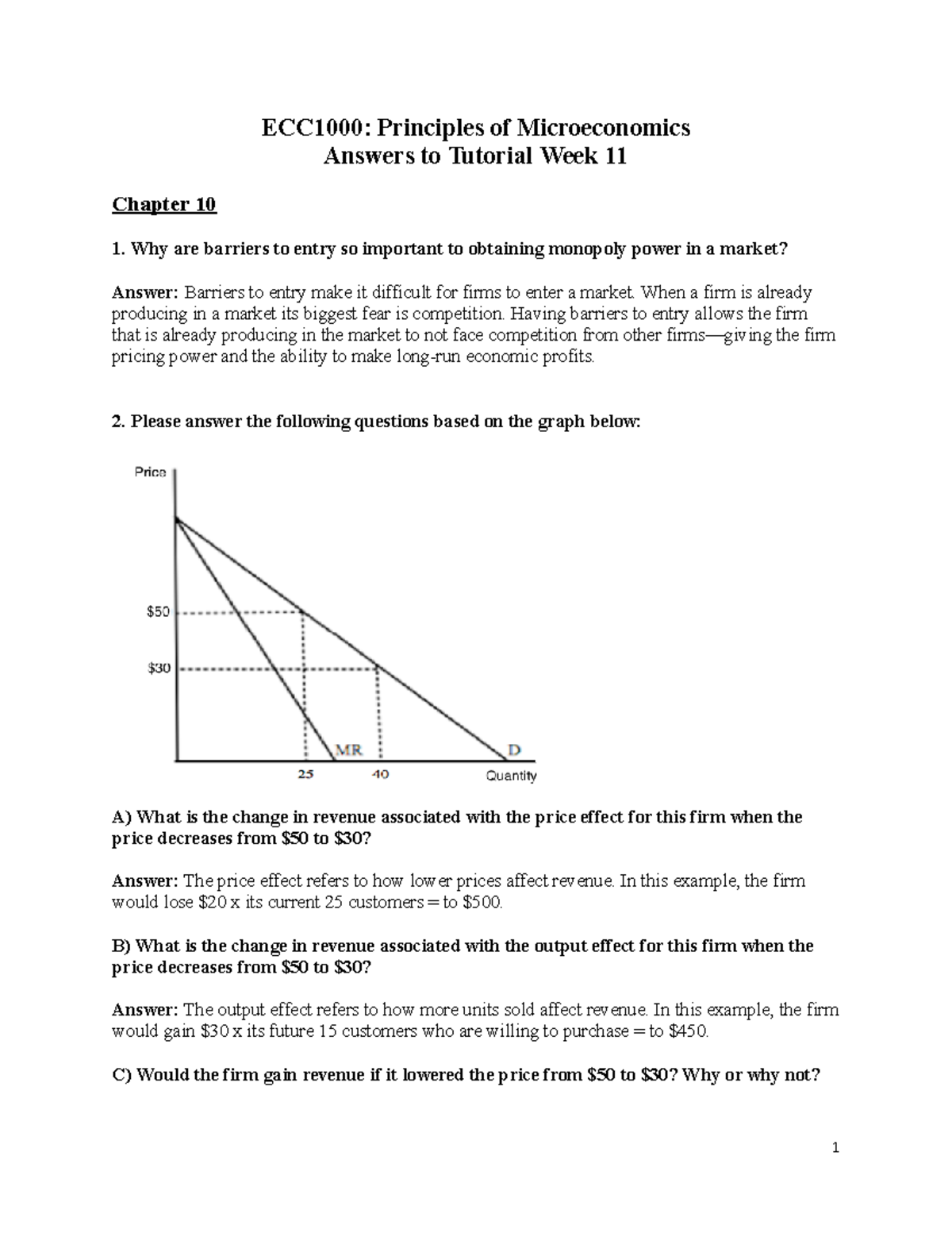 Week 11* - 22adadsadaPrinciples Of Microeconomics - Principles Of ...