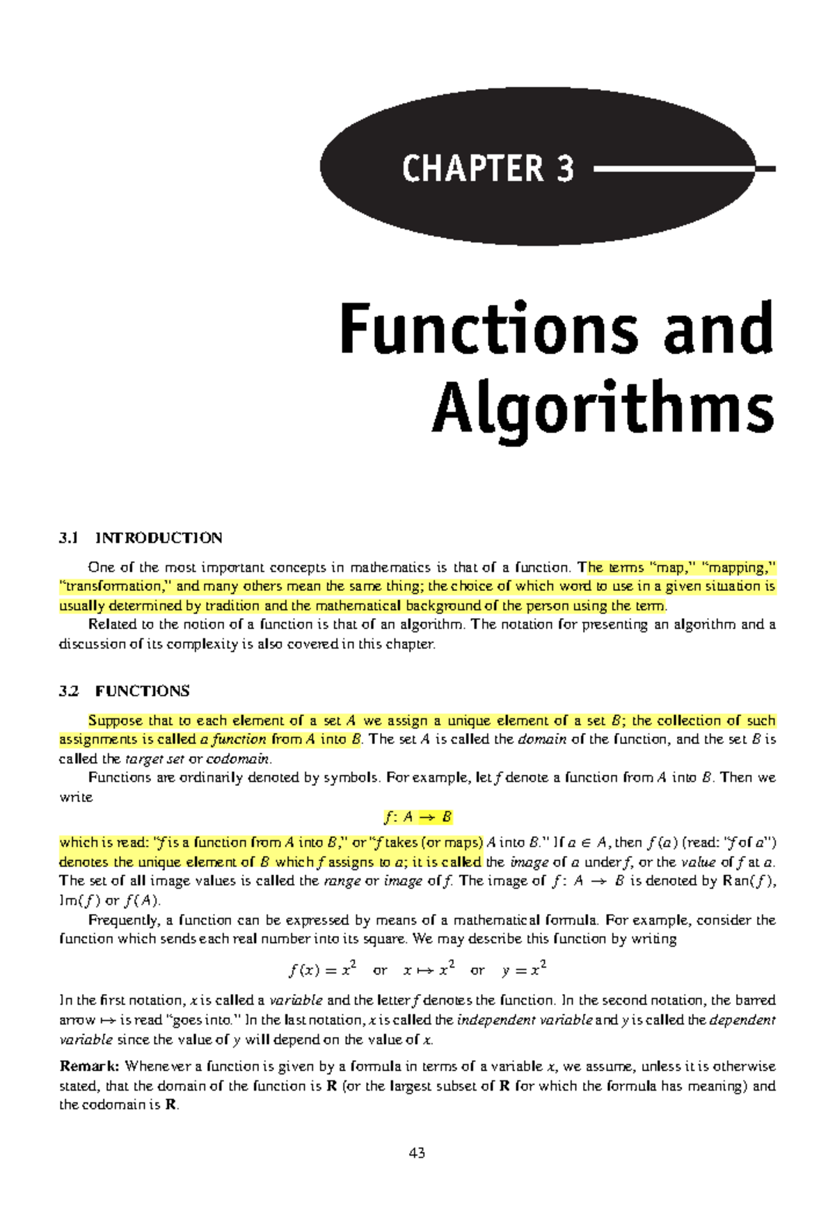 Function New - JLLK;M - CHAPTER 3 Functions and Algorithms 3 ...