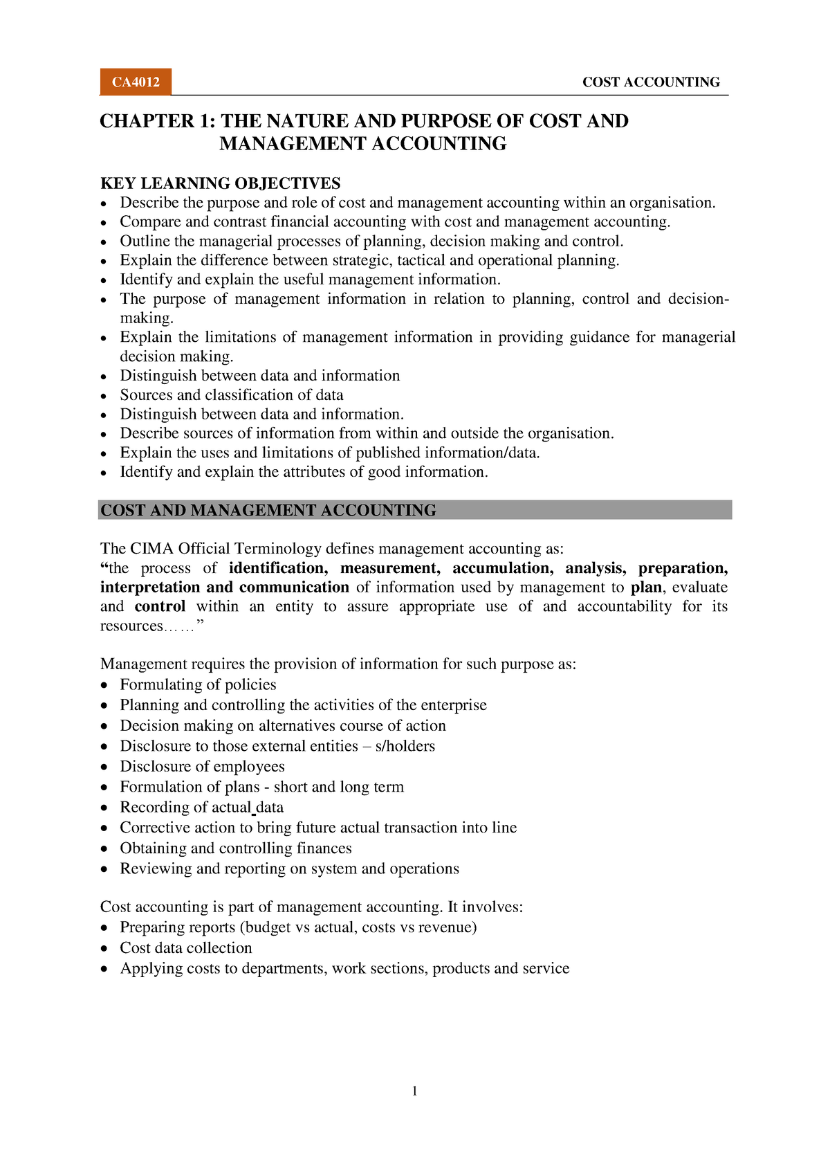 ca-chapter-1-the-nature-and-purpose-of-cost-and-management-accounting