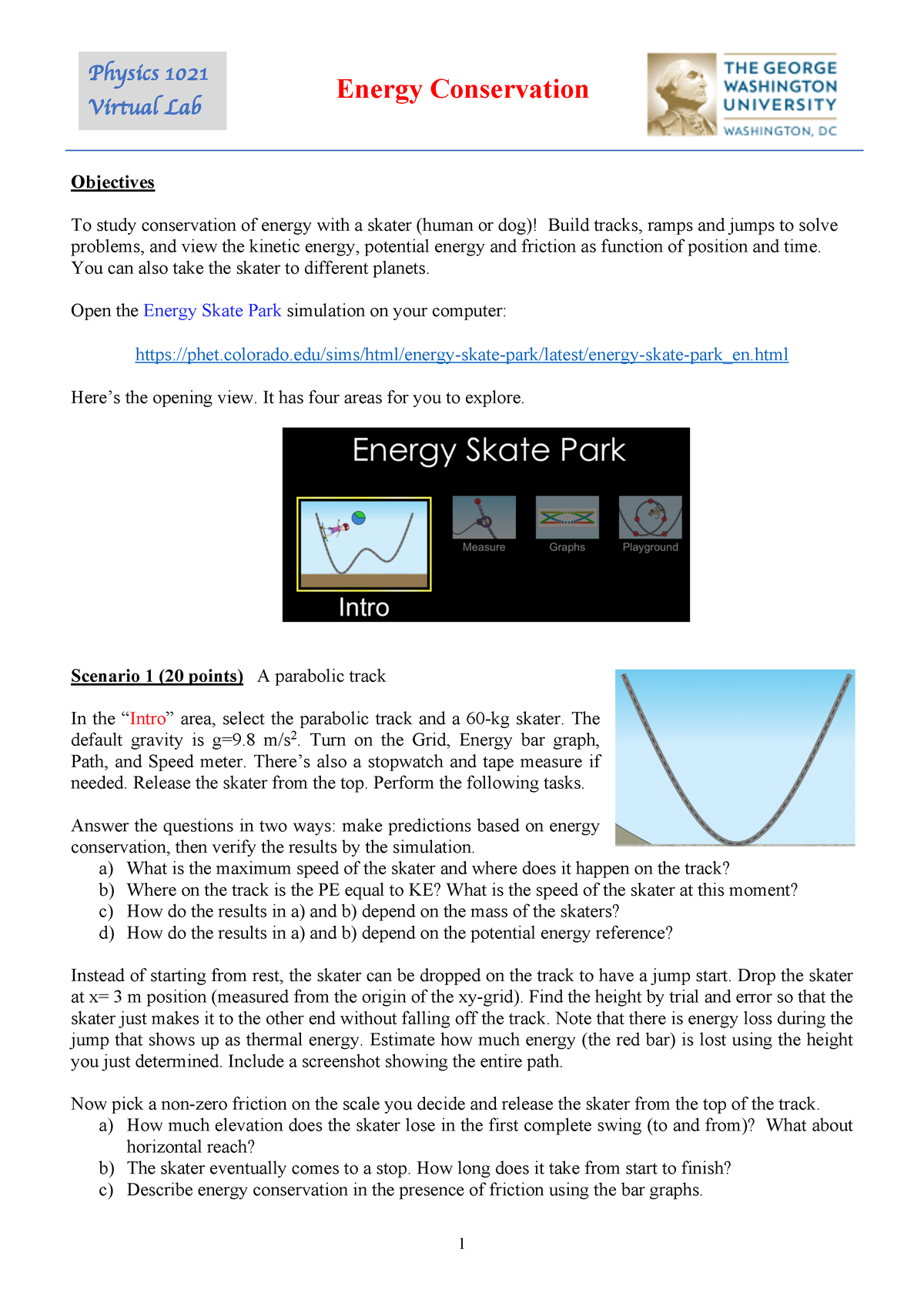 Energy-conservation Lab - 1 Energy Conservation Objectives To Study ...