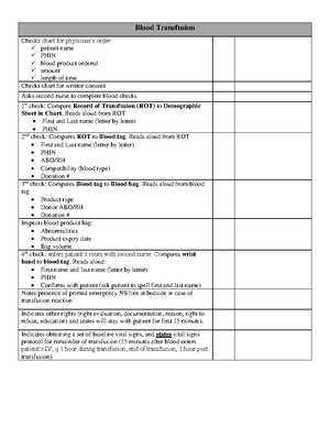 PCA Checklist - Yes Comments PCA Bag/Syringe Change Reviews Physician’s ...