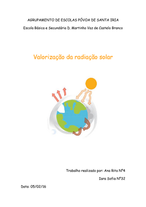 Valorização da radiação solar