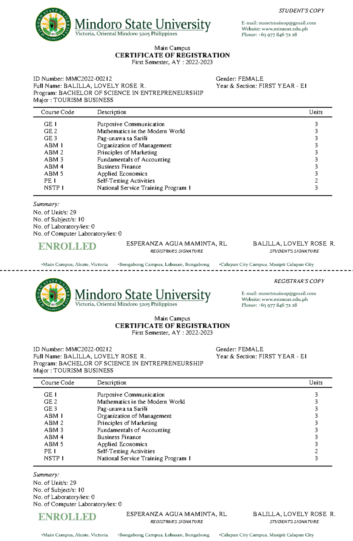 0c1a9557 f757 43a4 b96c f929c9bd9a37 - STUDENT'S COPY Main Campus