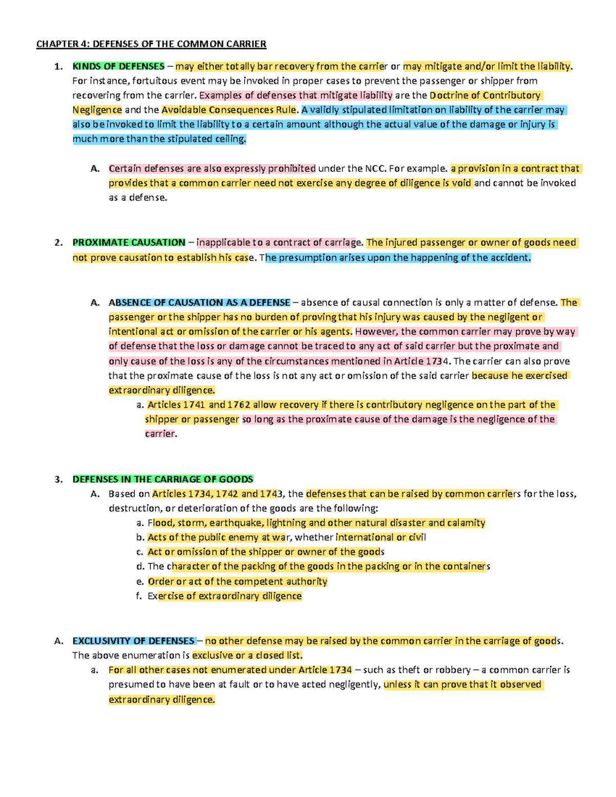 chapter-4-summary-chapter-4-defenses-of-the-common-carrier-kinds