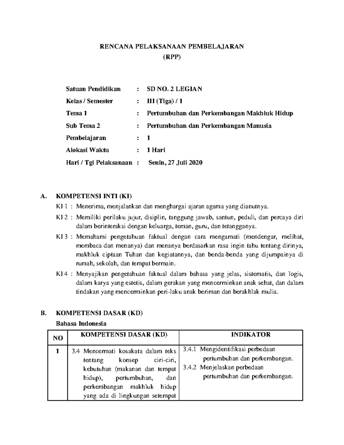 121812-1595908468 - Untuk Kebaikan - RENCANA PELAKSANAAN PEMBELAJARAN ...