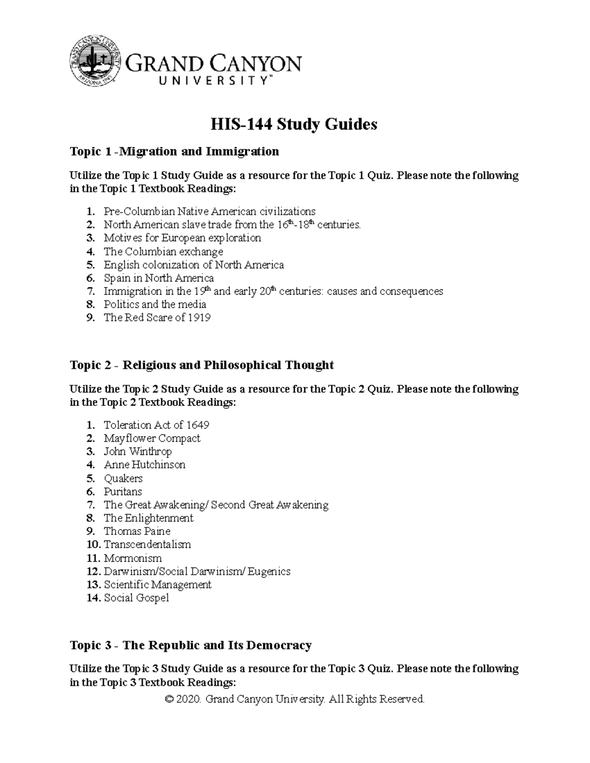 HIS-144-Study Guides-Online - HIS-144 Study Guides Topic 1 -Migration ...