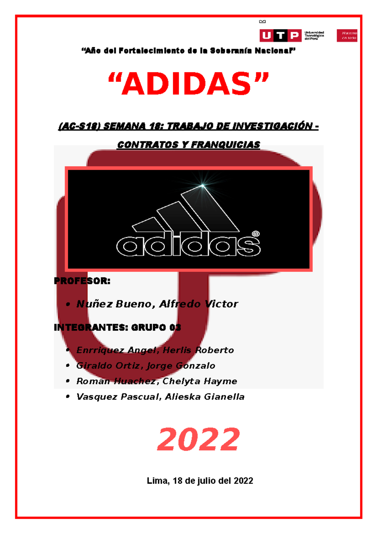 Adidas trabajo outlet lima