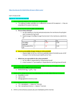 BBH 469 Exam #1 Review Questions - TA REVIEW SESSION QUESTIONS The ...