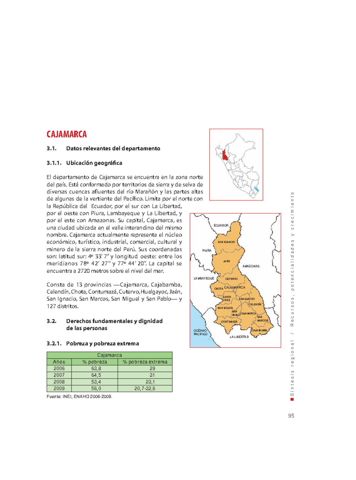 Ceplan Cajamarca - S í n t e s i s r e g i o n a l / R e c u r s o s ...
