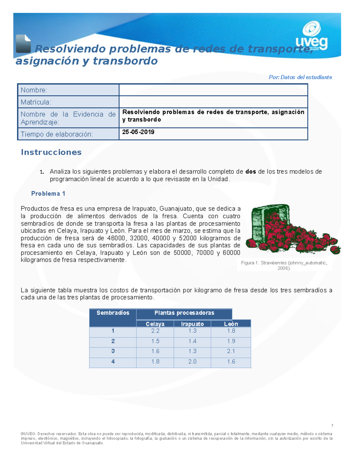 Ea5 Resolviendo Problemas De Redes De Transporte Asignacion Y Transbordo Resolviendo Problemas Studocu
