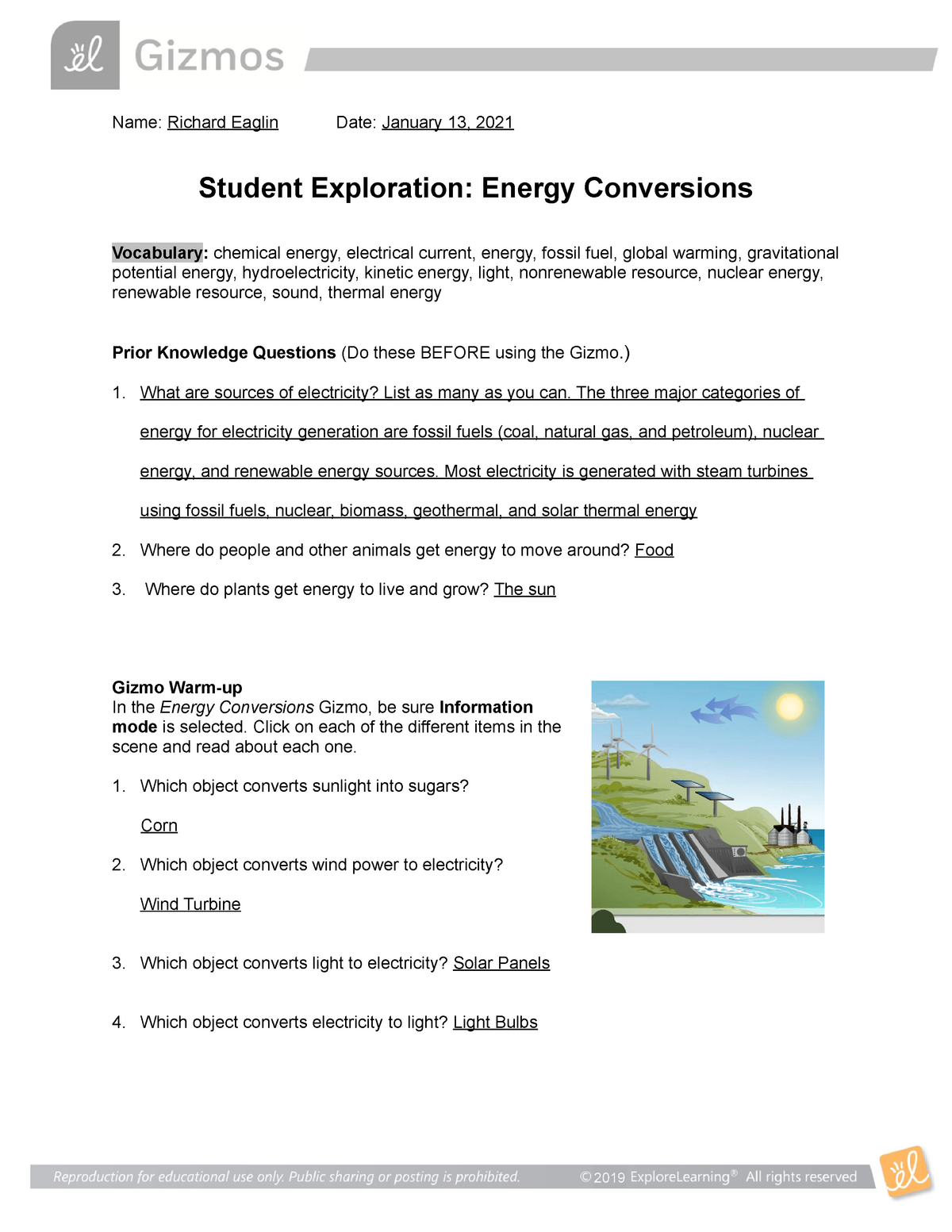 22 B Gizmo Sources Of Energy - THET22 - Advanced Design Studio in Regarding Introduction To Energy Worksheet Answers