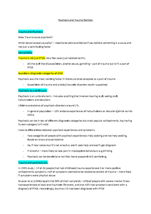 1. Psychopathology - Psychology: Psychopathology Contents ...