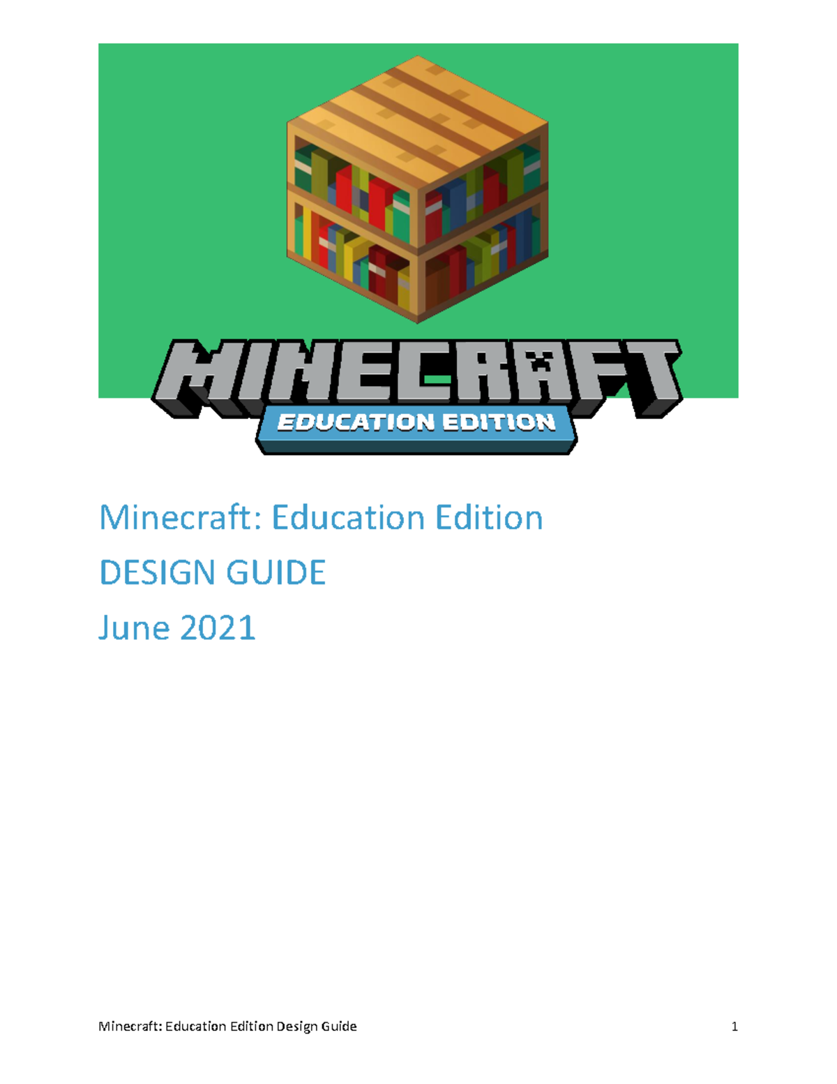 Minecraft Education Guide