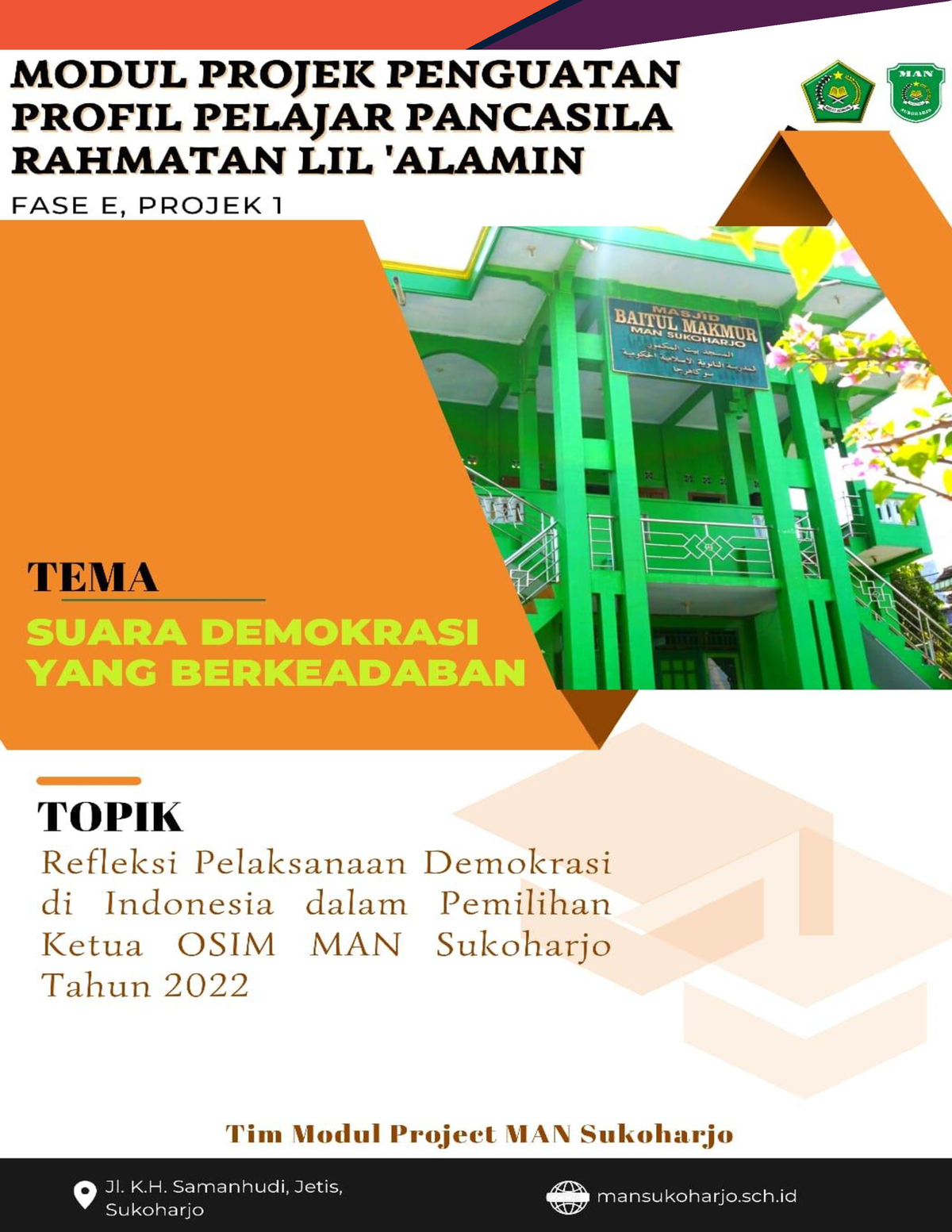 Contoh Modul P5 DAN PPRA Fase E MAN - IDENTITAS PENYUSUN Pembina ...