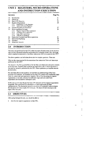 Unit-1 - Study material - The Basic Cc~mputer UNIT 1 THE BASIC COMPUTER ...