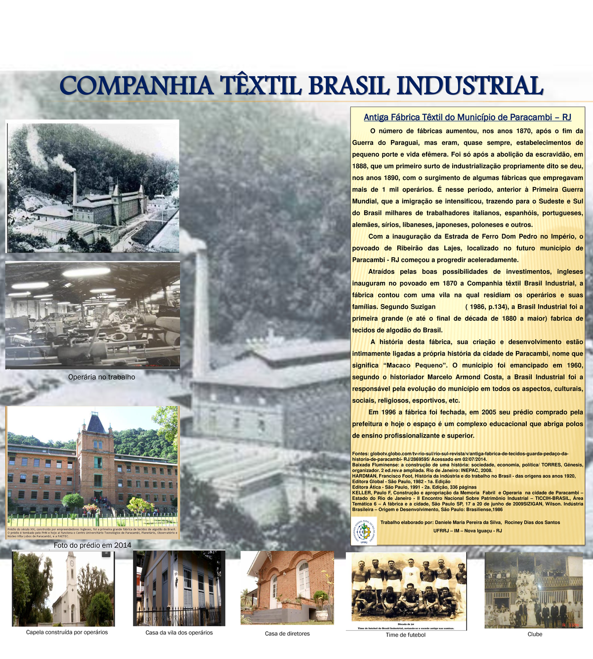 LMT#93: Companhia Têxtil Brasil Industrial, Paracambi (RJ): Paulo Keller –  Laboratório de Estudos de História dos Mundos do Trabalho