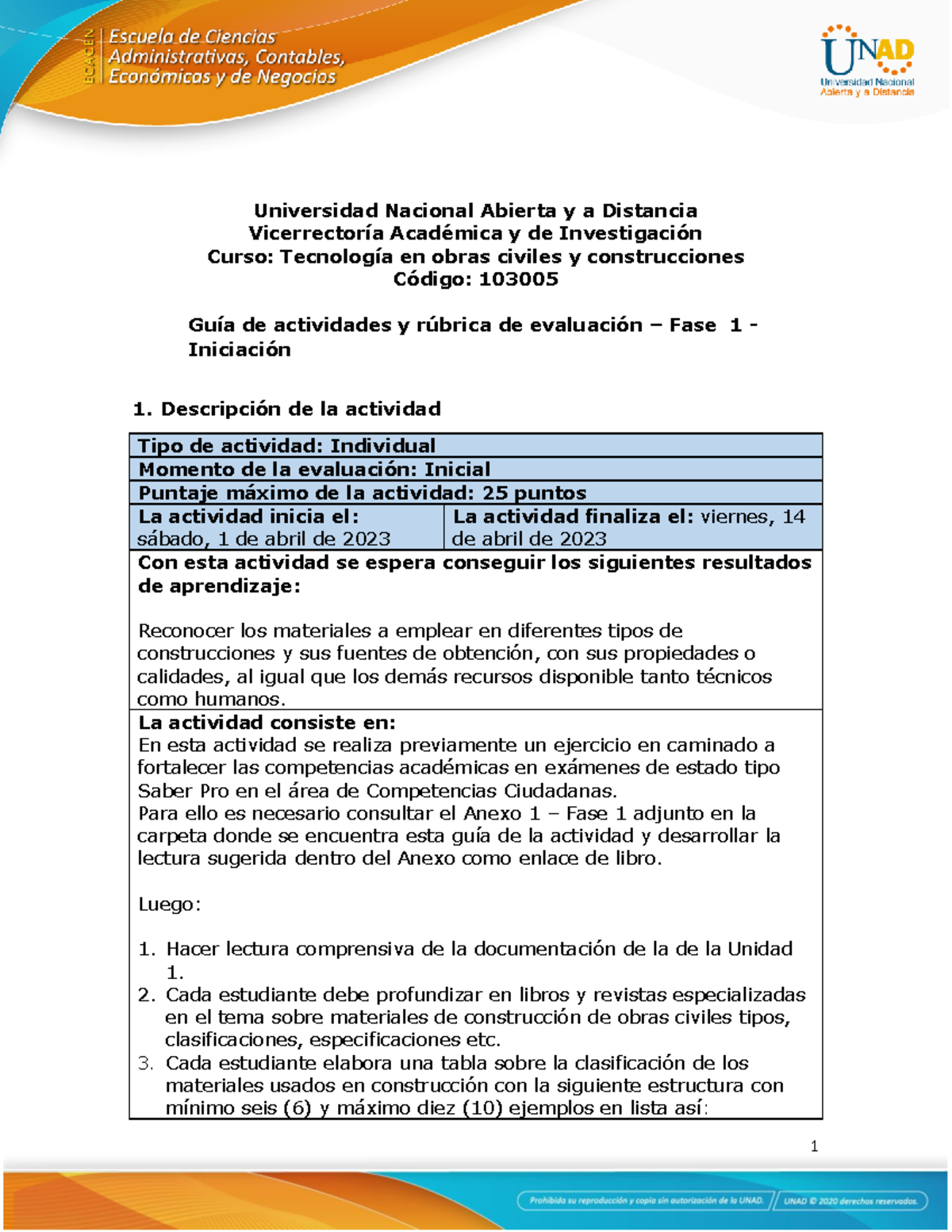 Guía De Actividades Y Rúbrica De Evaluación - Unidad 1 - Fase 1 ...