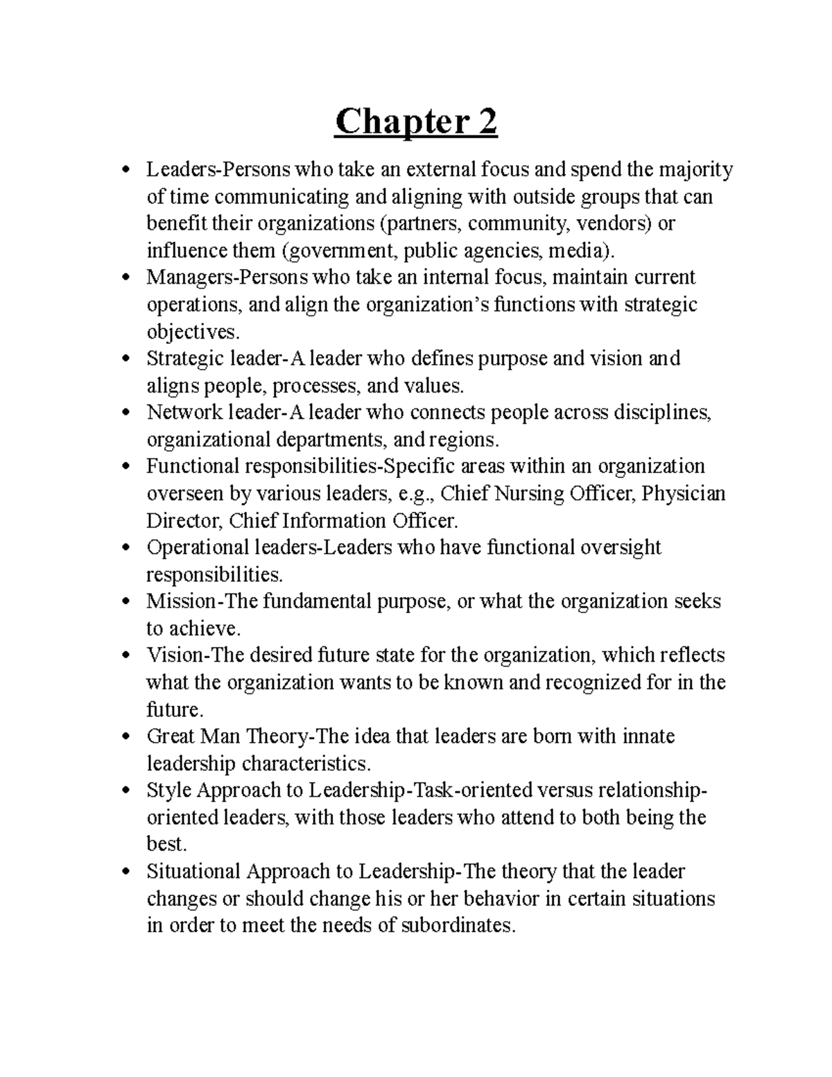 Chapter 2 and 3 (Week 2) -Health Information Systems - Chapter 2 ...