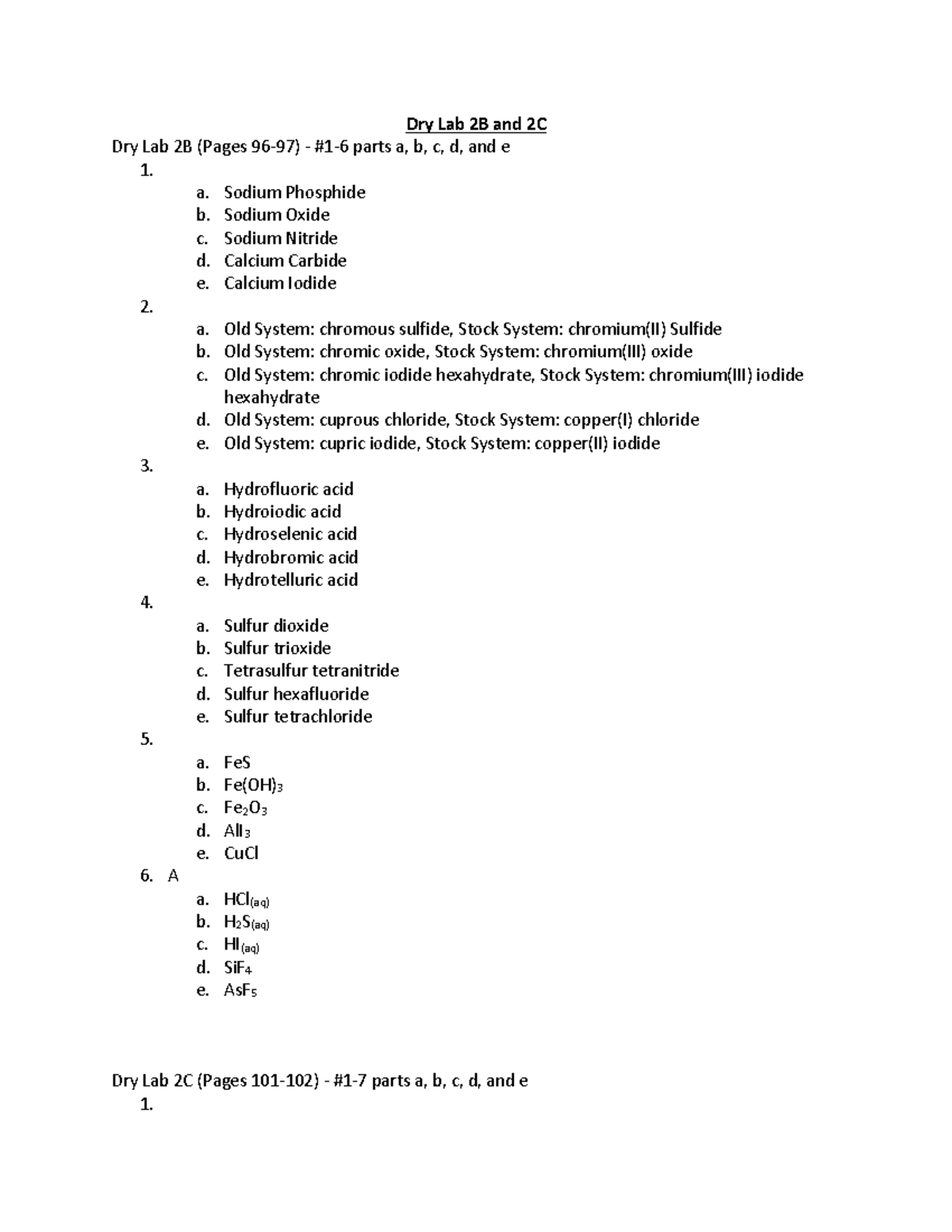 Dry Lab 2B and 2C - Lab - Warning: TT: undefined function: 32 Warning ...