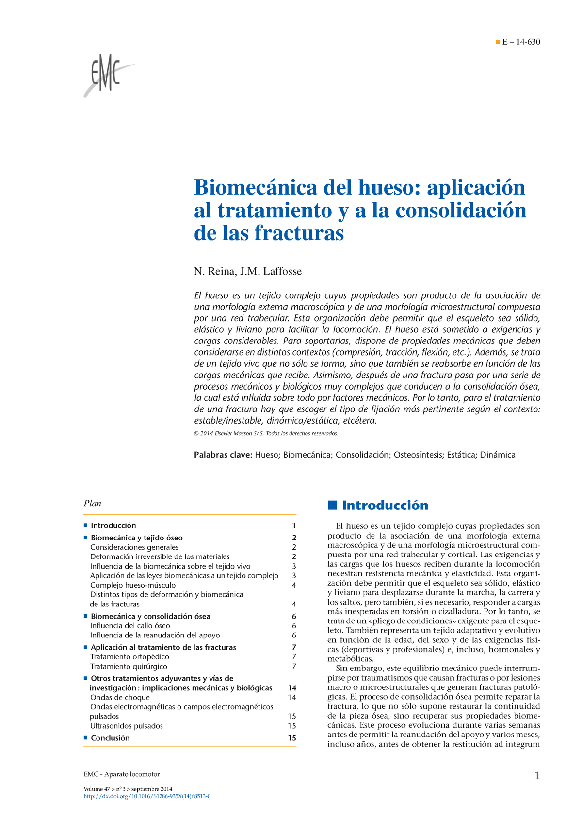 Biomecanic Del Hueso Articulo - E – 14- Biomecánica Del Hueso ...