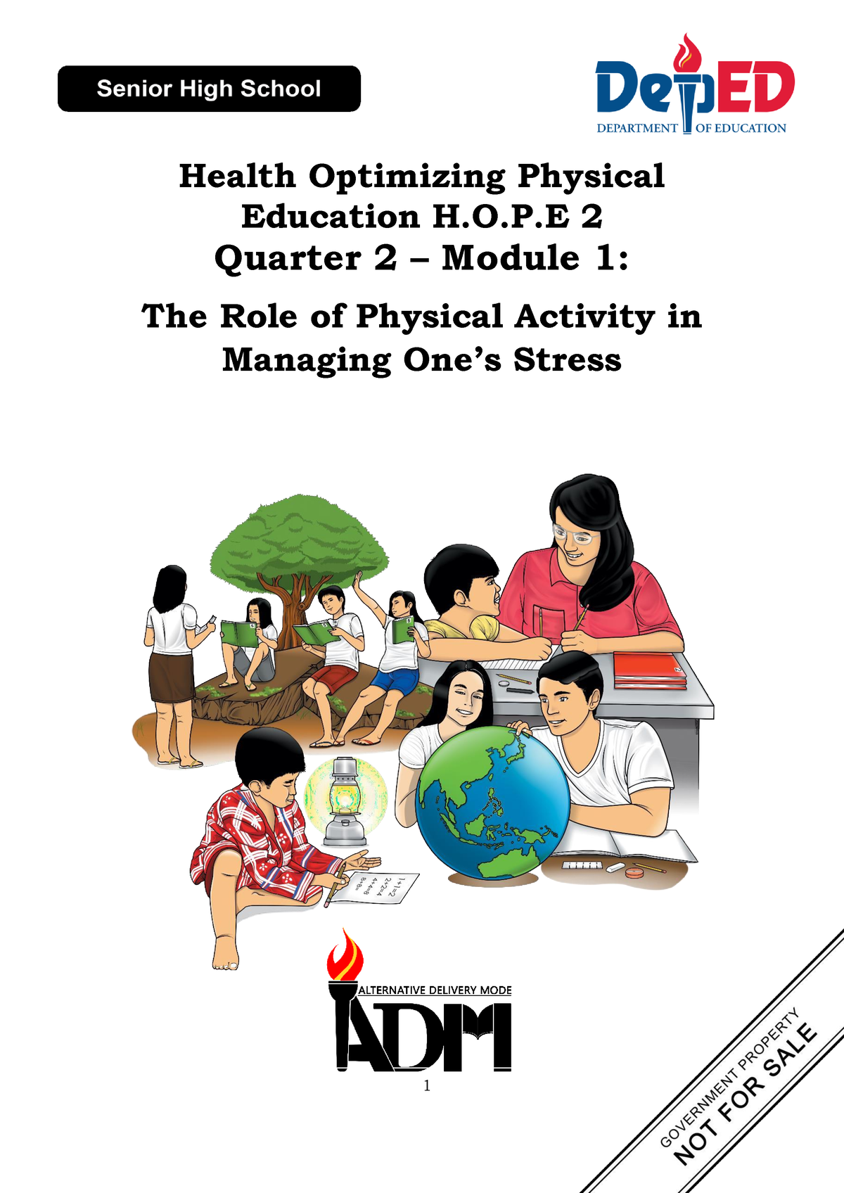 Module 1 Managing Ones Stress Through Individual Dual And Team Sports 