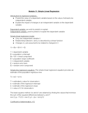 Module 5 - Sampling distribution of the sample mean and sample ...