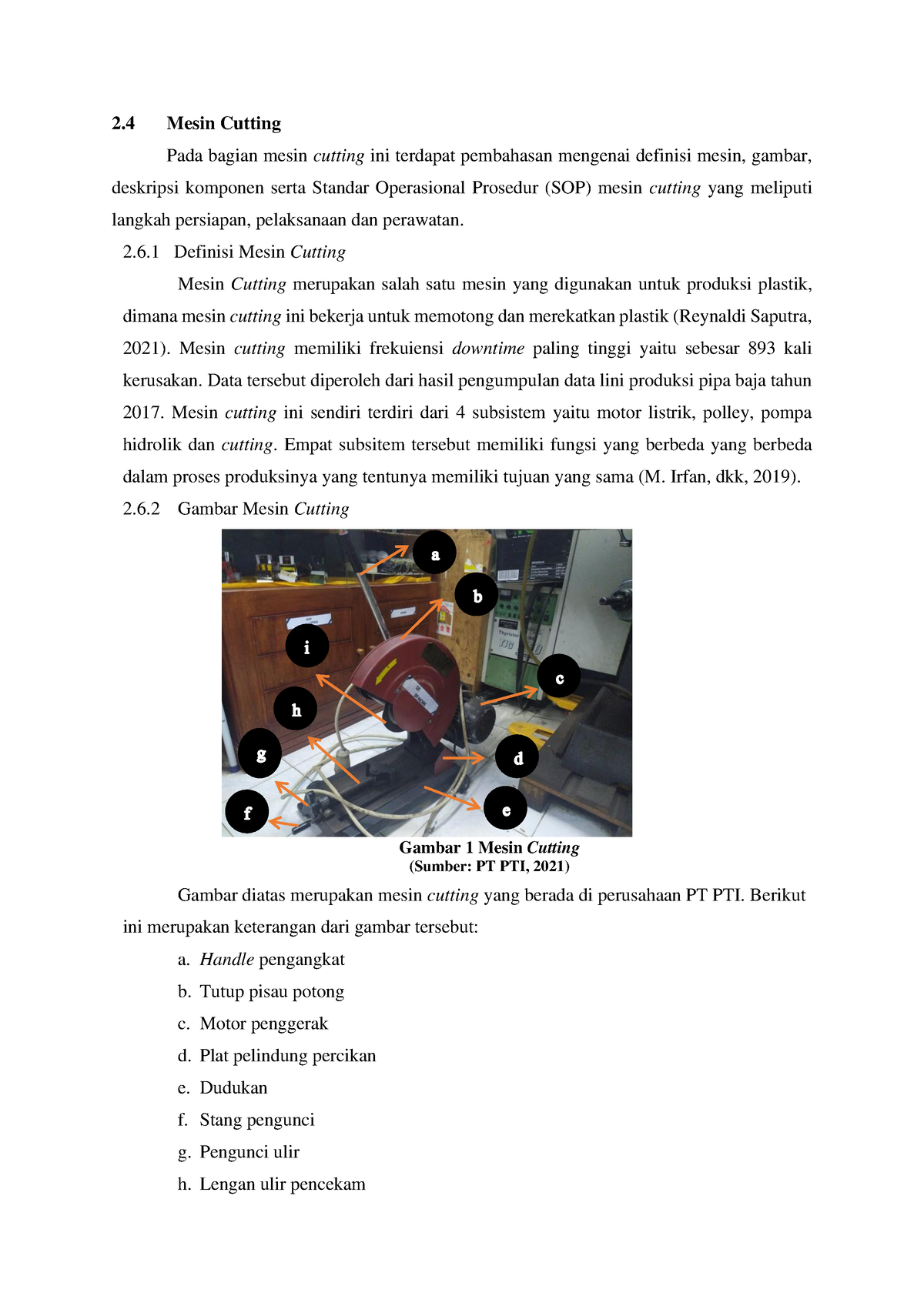 Mesin Cutting Dan Processor - 2 Mesin Cutting Pada Bagian Mesin Cutting ...