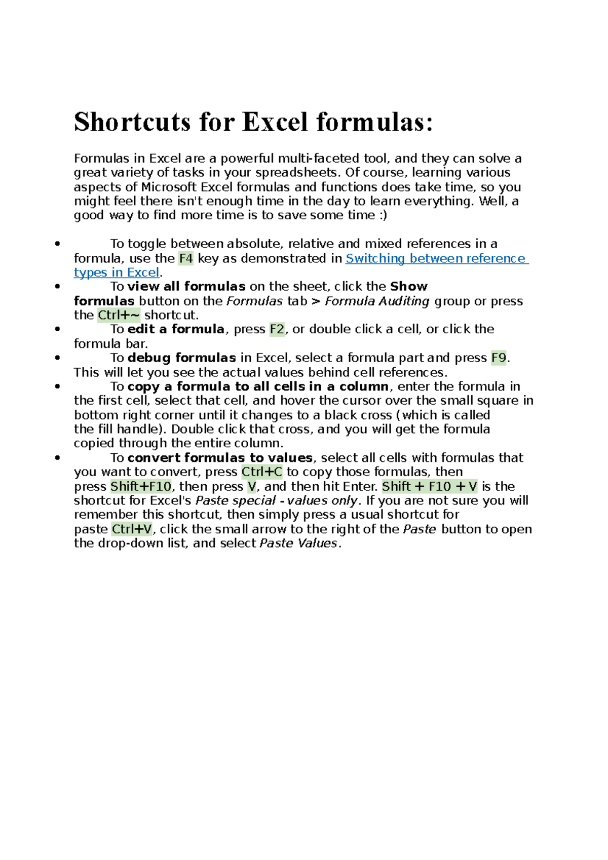 shortcuts-for-excel-formulas-shortcuts-for-excel-formulas-formulas