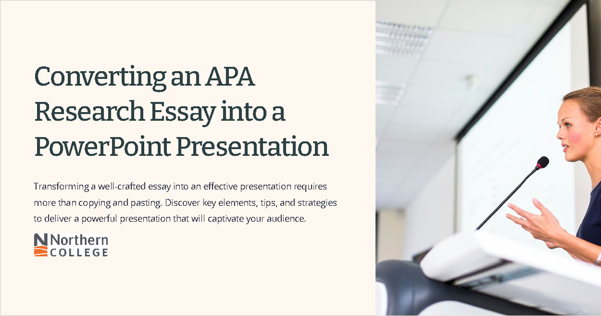 essay to presentation converter