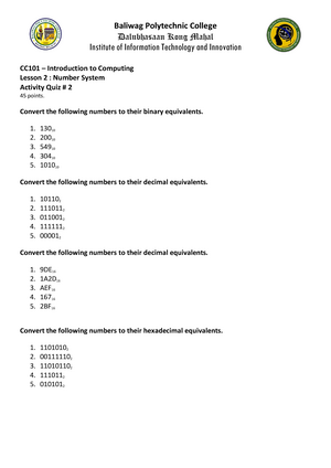 Quarter 1 Summative Test In Music Arts PE And Health 10 - 1 St ...