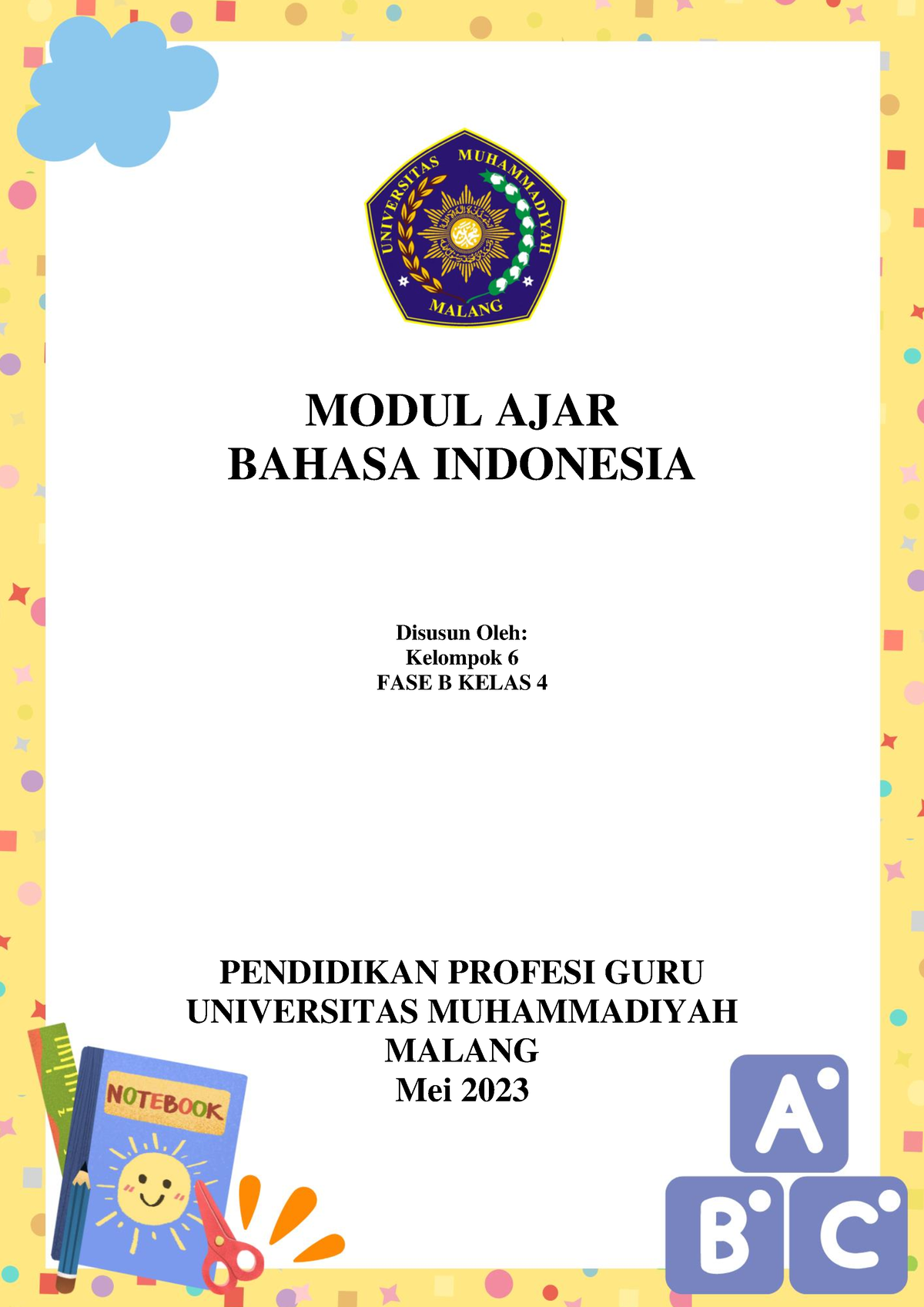 Modul AJAR Bahasa Indonesia FASE B Kelas 4 CRT - MODUL AJAR BAHASA ...