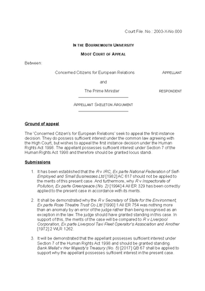 Moot Script - Moot Script Introducing teams: May it please Your ...