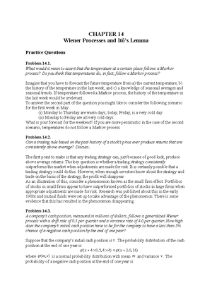 Hull OFOD 9e Solutions Ch 24 - CHAPTER 24 Credit Risk Practice ...