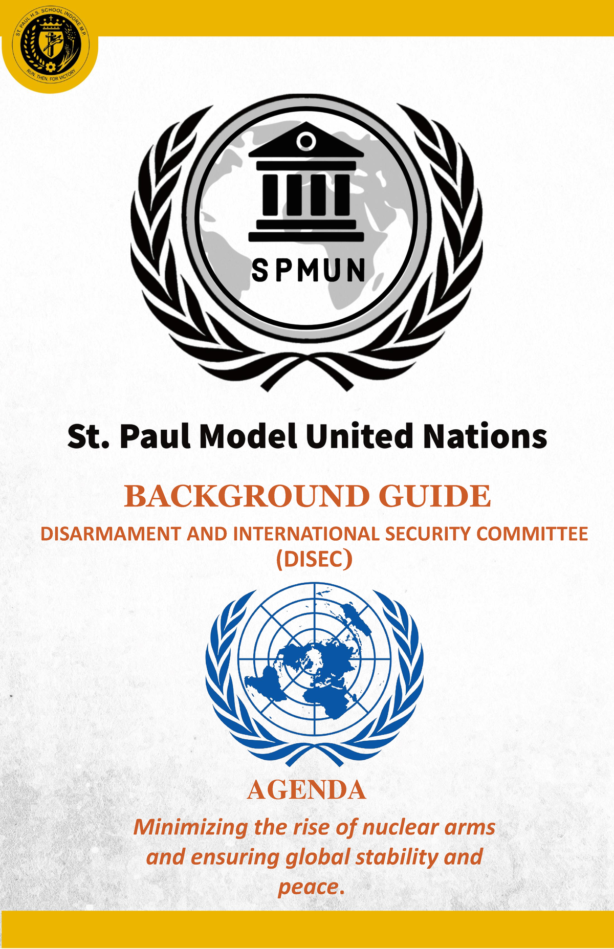 Disec RG - MUN Reports - BACKGROUND GUIDE AGENDA DISARMAMENT AND ...