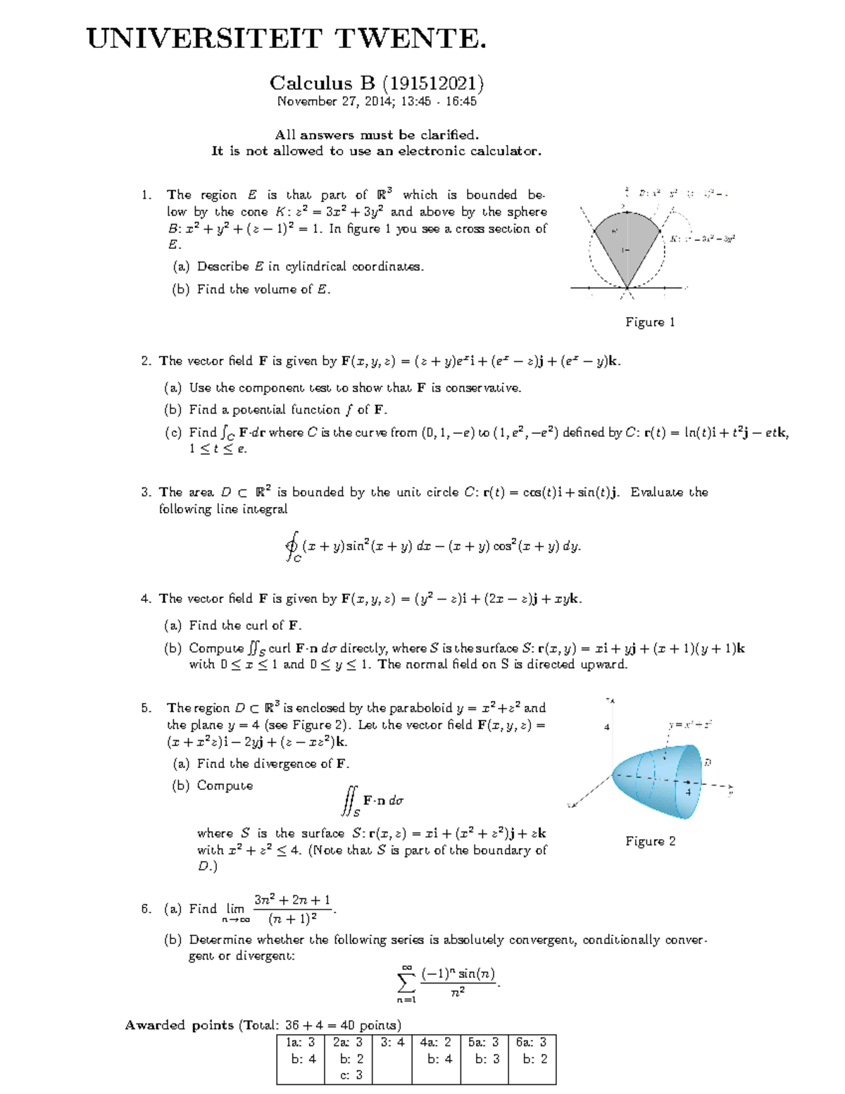 Exam 27 November 14 Questions And Answers Studeersnel