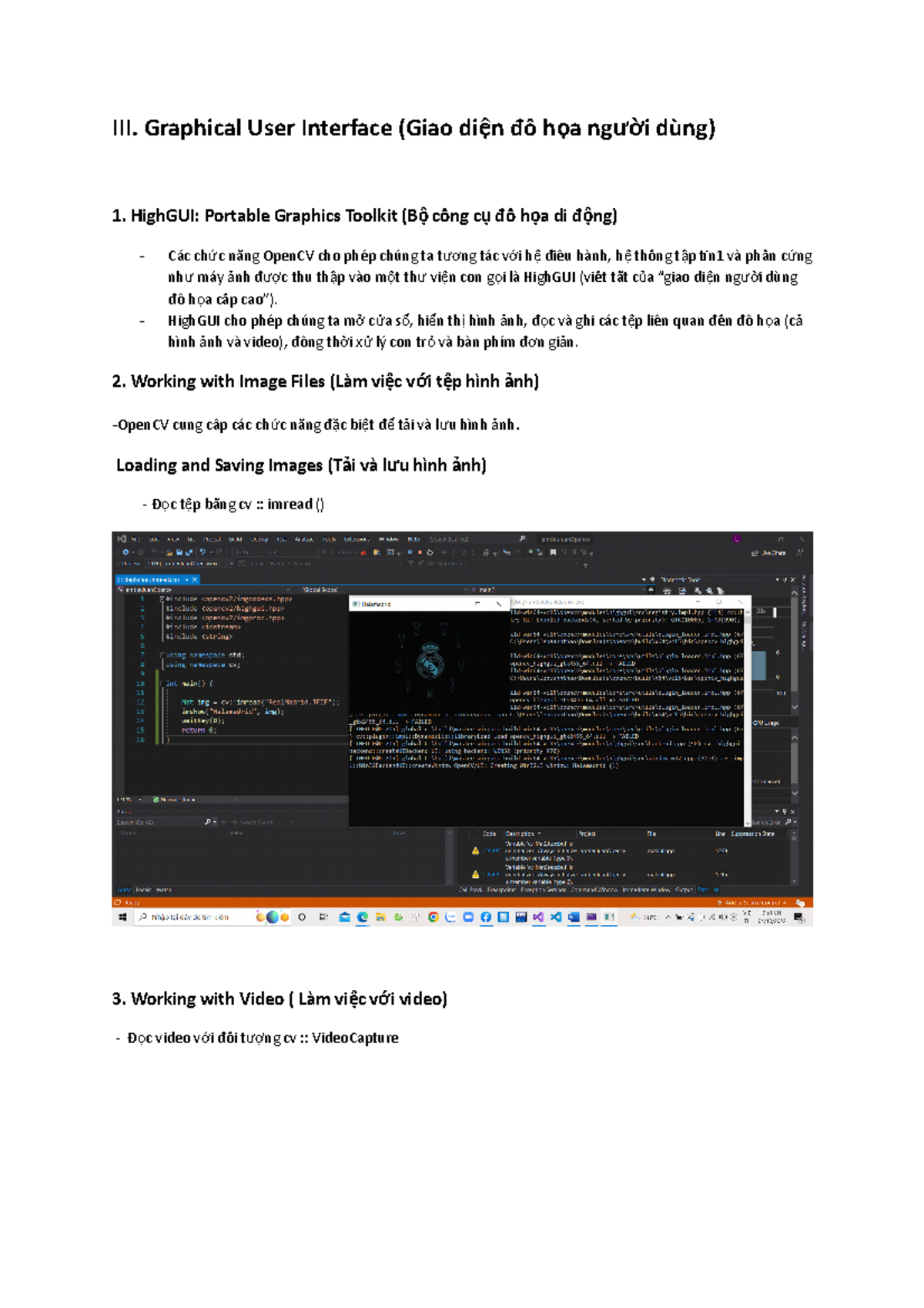 Graphical-User-Interface - III. Graphical User Interface (Giao di n đồồ ...