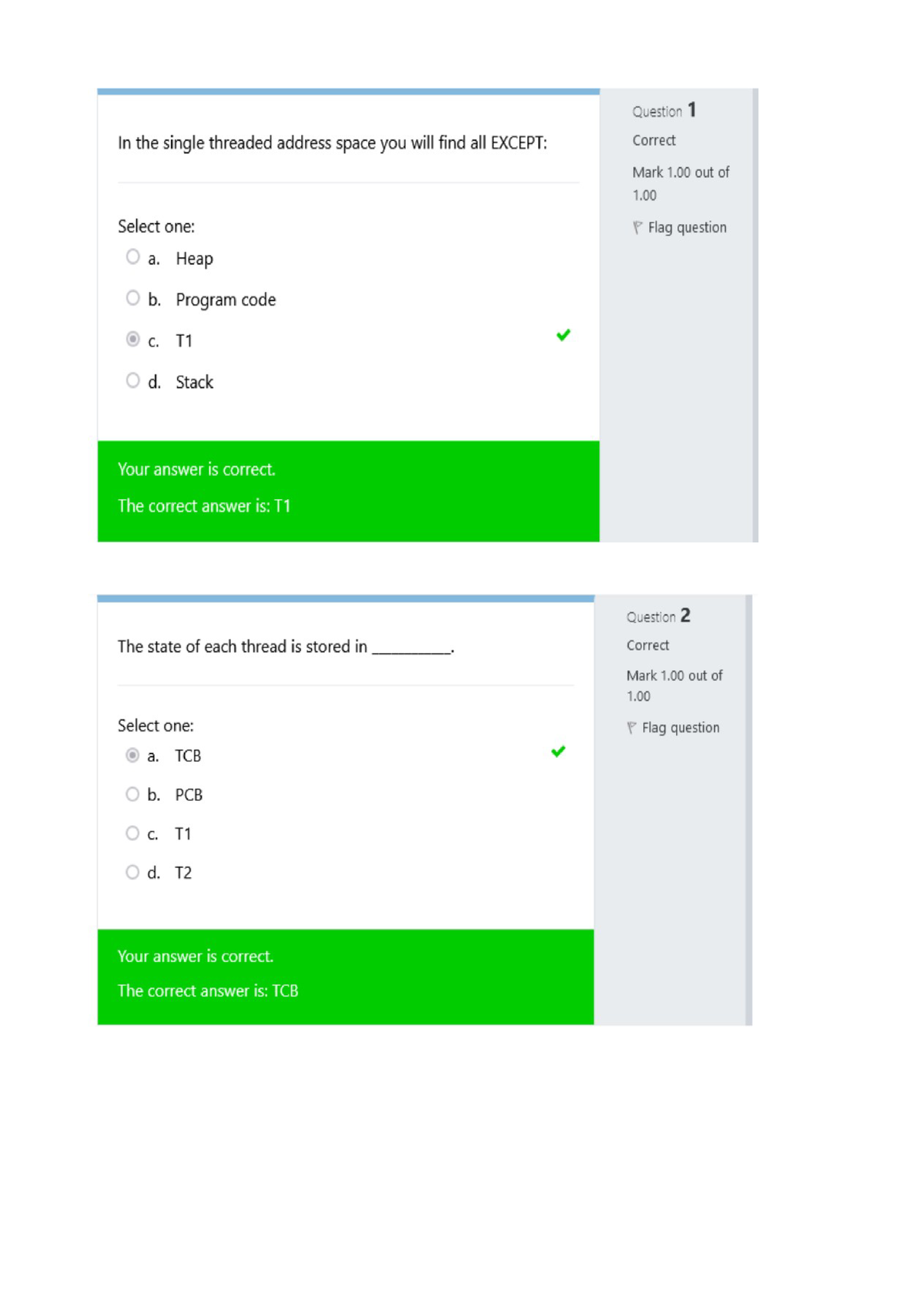 Quiz 1 Unit 1 With All Of The Correct Answers - CS 3307 - Studocu