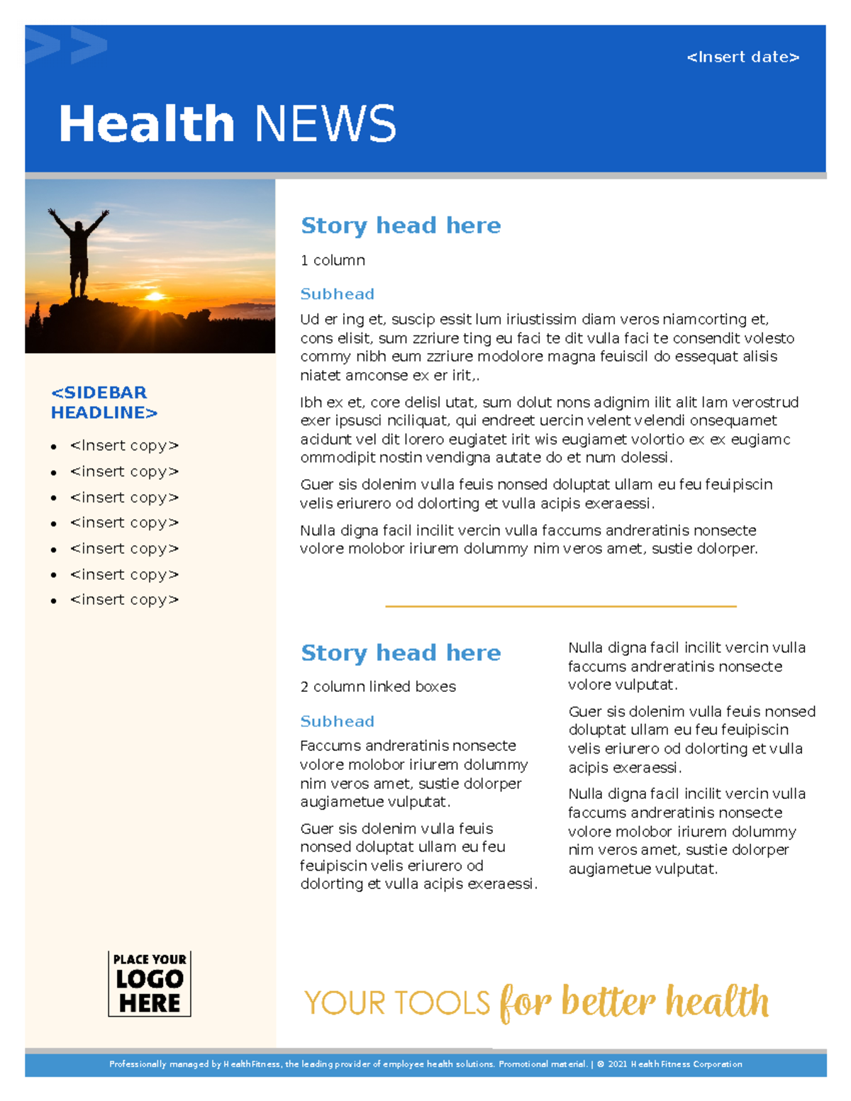 Generic-Wellness-newsletter - Health NEWS