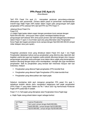 Soal Latihan PPh 21 Studi Kasus PT S ALSabila - Studi Kasus Pengisian ...