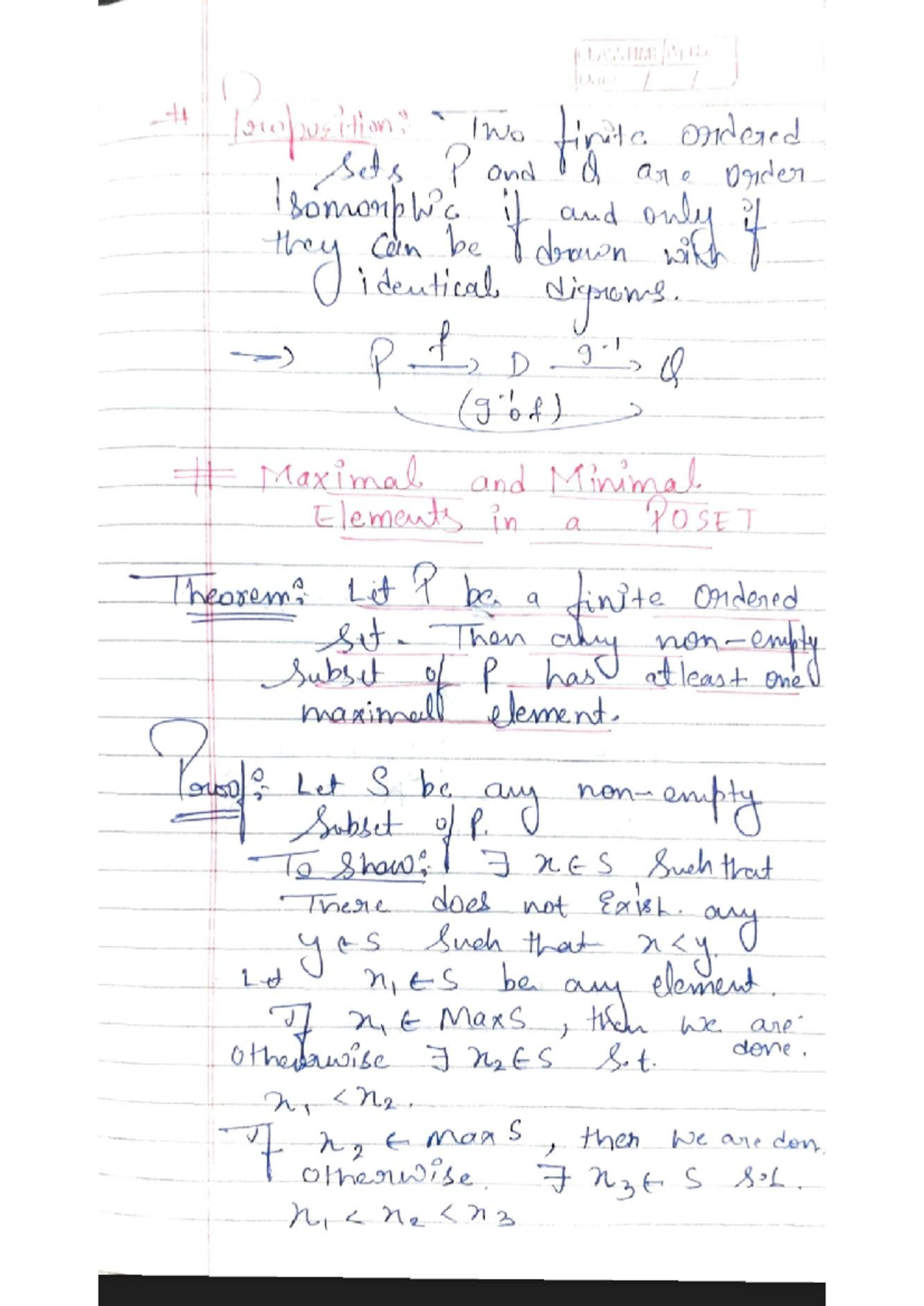 3 - Class notes of bst class 12th - H sets P and Q are order Two finite ...
