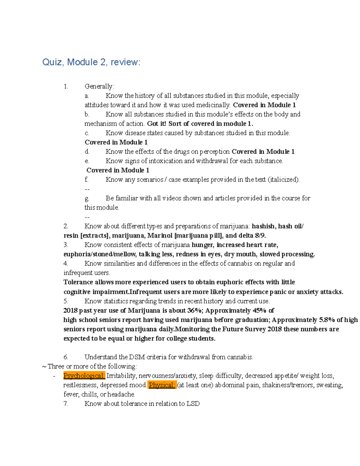 assignment module 2 review quiz